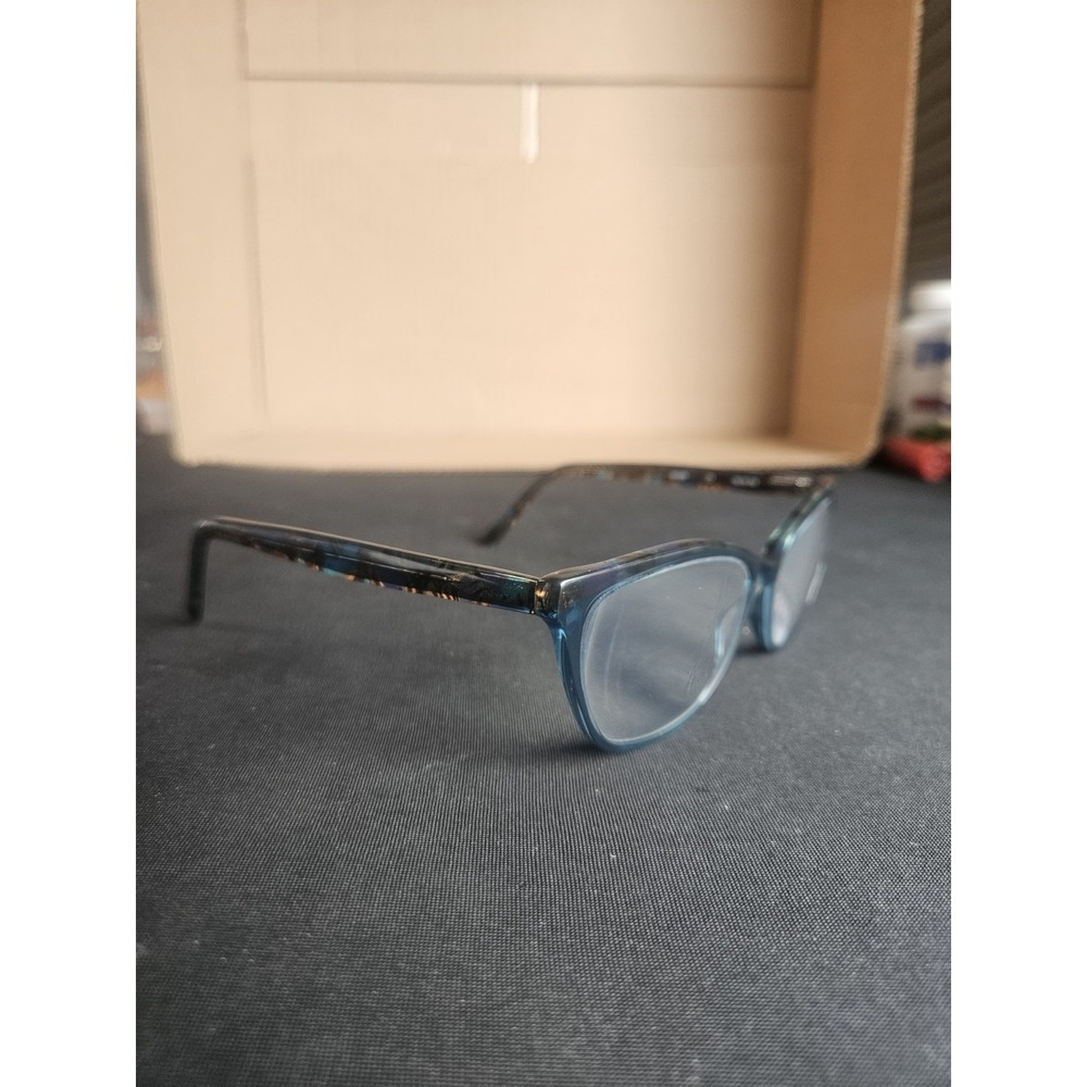 Scott Harris Europa SH-558 Eyeglasses Frames 55-15-138 Blue Teal Multicolor